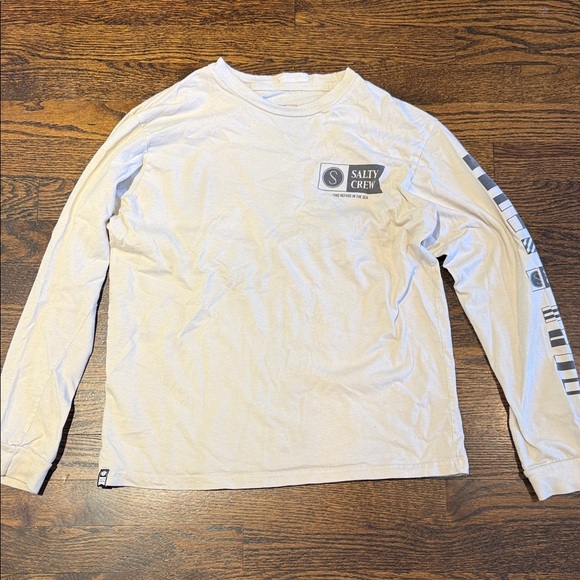 Salty Crew Other - Salty Crew Men’s Long Sleeve Logo Tee - White